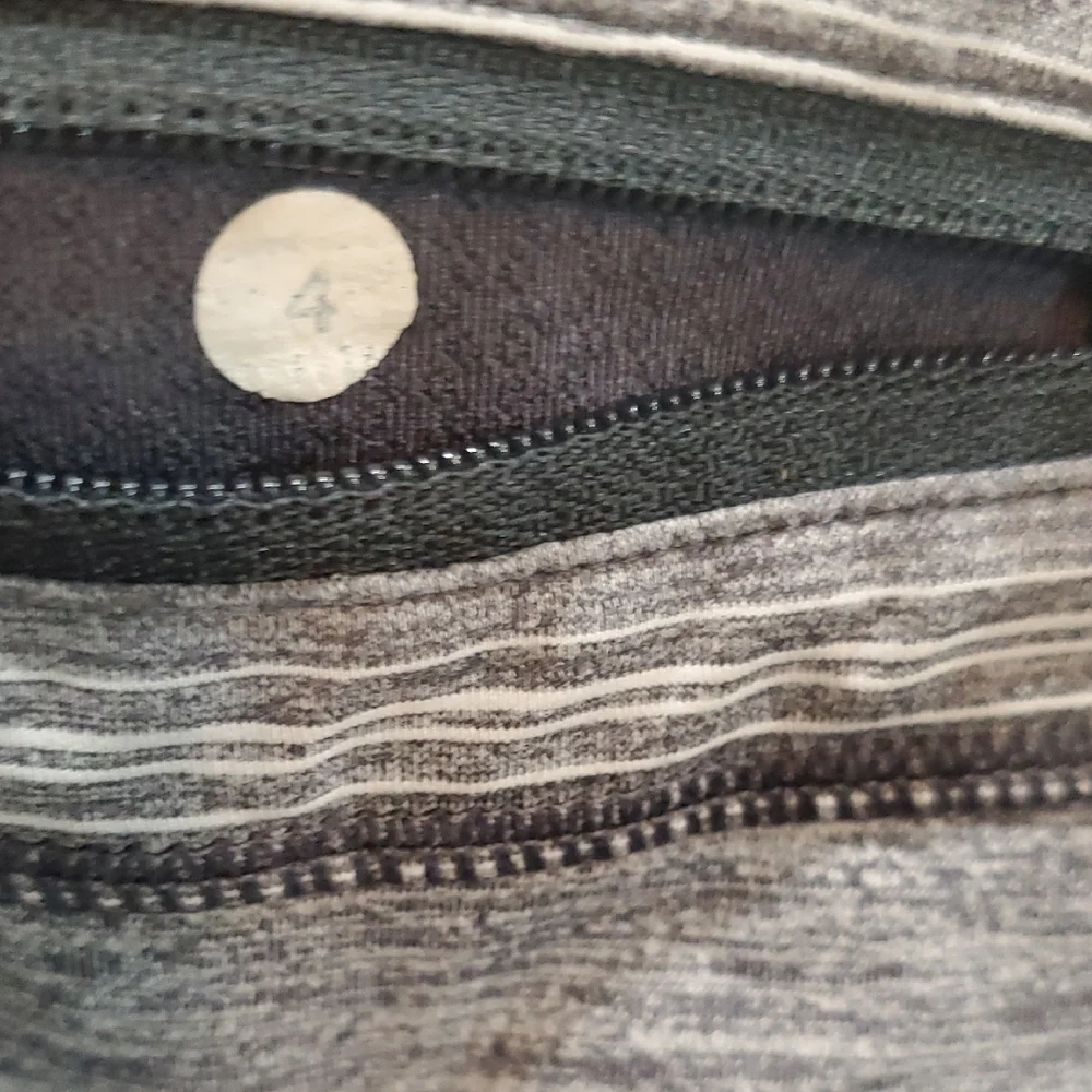 lululemon athletica Black Shorts with Heather Gray Waistband - Picture 6 of 11